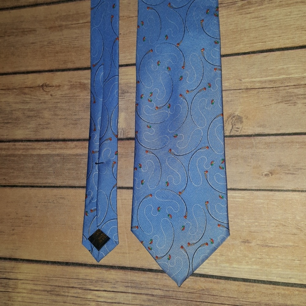 Peter Blair fishing necktie tie